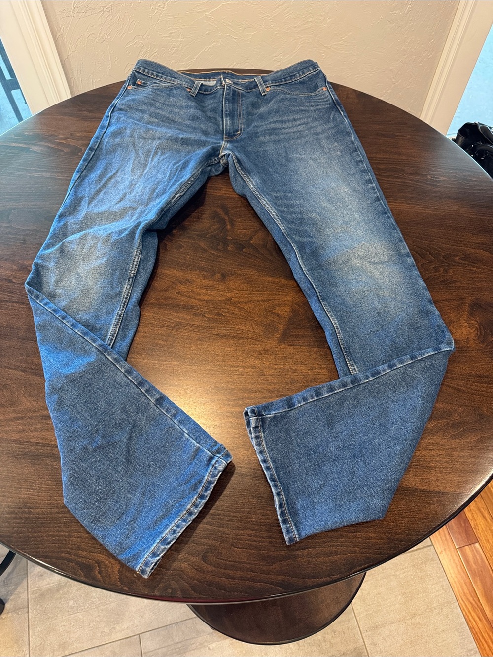 Levi's Men's Medium Blue Bootcut Jeans 36x36